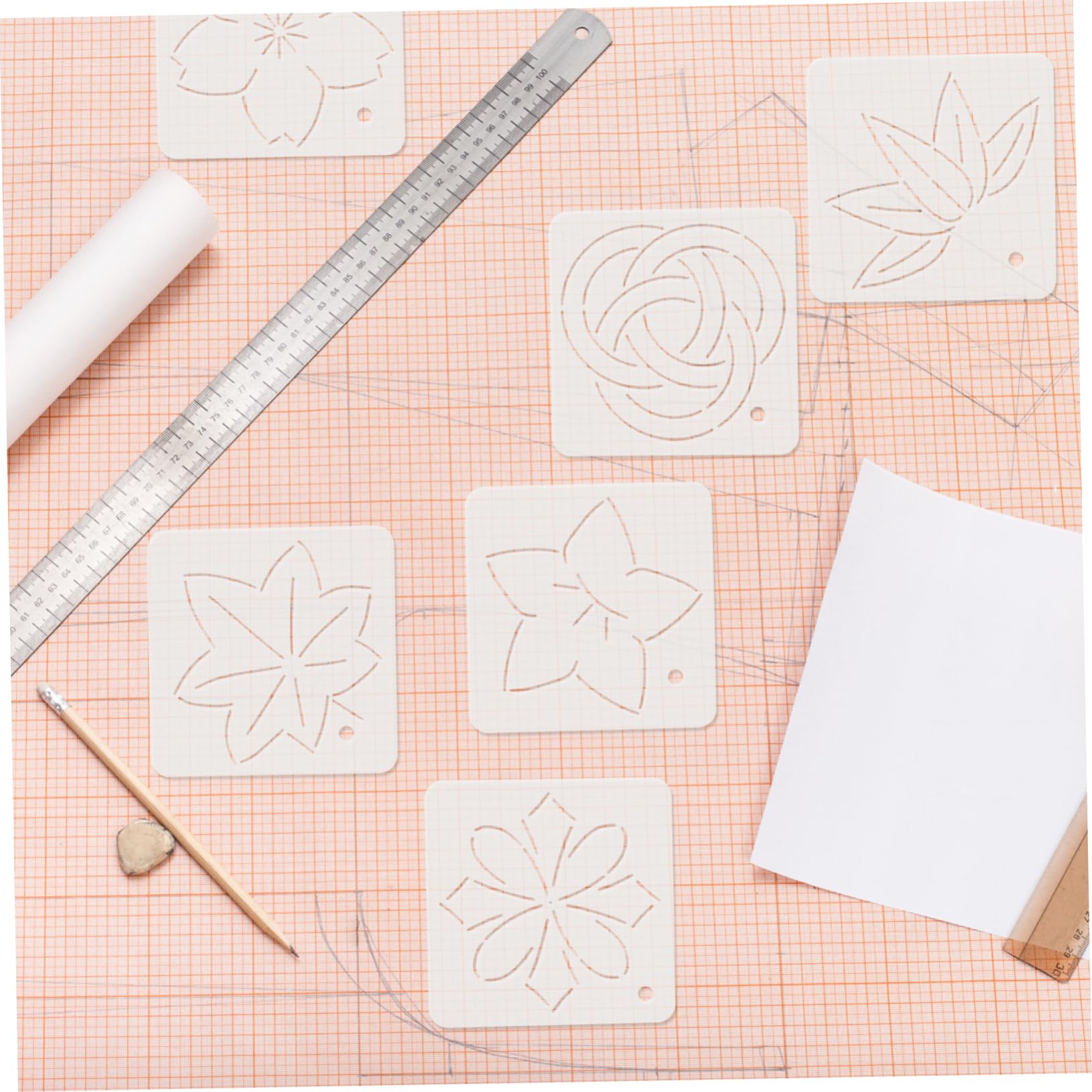 SEWACC 30piezas Plantillas De Acolchado Acrílicas Para Costura De Patchwork y Rulers De Costura Para Profesionales y