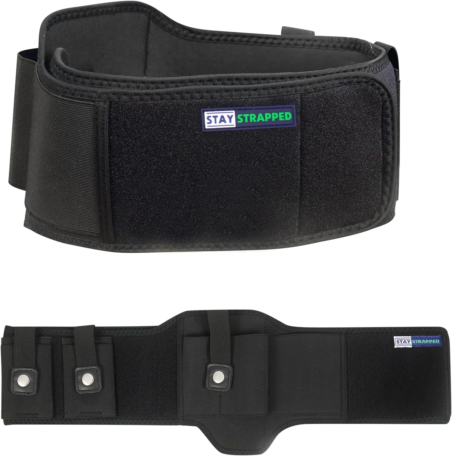 Staystrapped Belly Band Holster for Concealed Carry, Gun