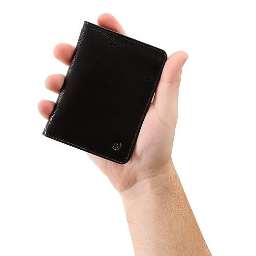 Carteira Masculina Couro Legítimo Proteção RFID RG CNH Cartões Notas Couro50 620