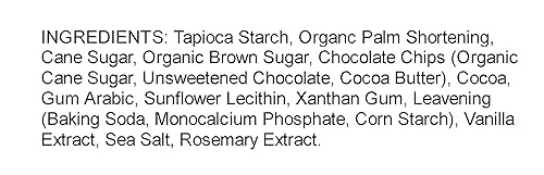 Miniatura 9 de Alice's Sweet Tooth Paquete de 2 Bocaditos de galletas de limón y almendras dobles de chocolate, sin gluten, veganas, crujientes, a base de plantas,