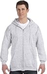 Hanes Men's Full Zip Ultimate Heavyweight Fleece Hoodie