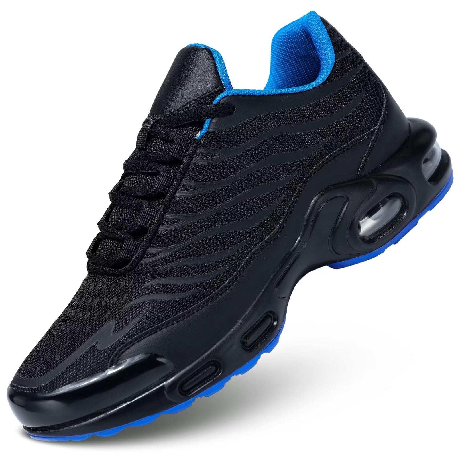 KEEZMZ Men's Running Shoes Air Low Top Sneakers for Fashion Tennis Sport Fitness Cross Trainers, Ventilated Insoles, Cushioning Sole, Comfortable Inner Lining