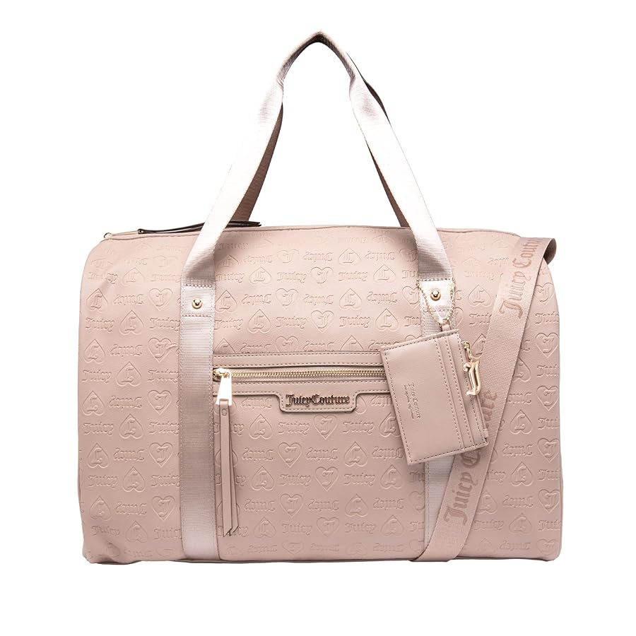 Juicy Couture ピンク スエード バッグ Amazon.com: Juicy Couture Bestsellers Rosie Weekender, Bag