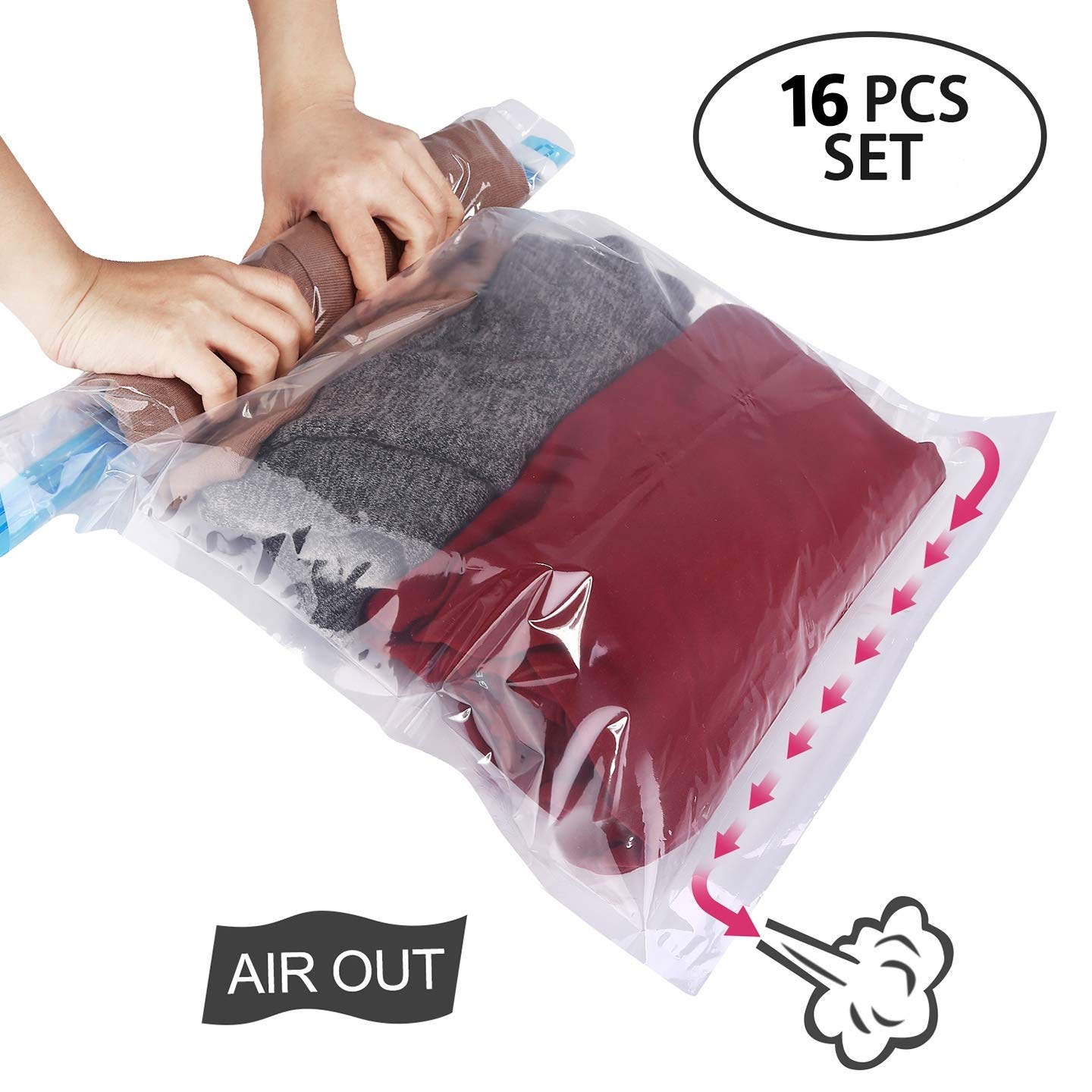 roll up compression bags