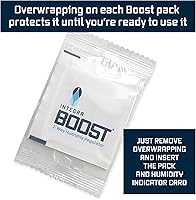 Vista 3 de Integra Boost Paquete de control de humedad de 2 vías – Tecnología patentada para el control de la humedad – Preserve el sabor y mantenga el 62%