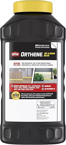 Miniatura 9 de Ortho Orthene Ant and Roach Killer, proporciona control de insectos de larga duración, para uso en interiores y exteriores, 1 libra