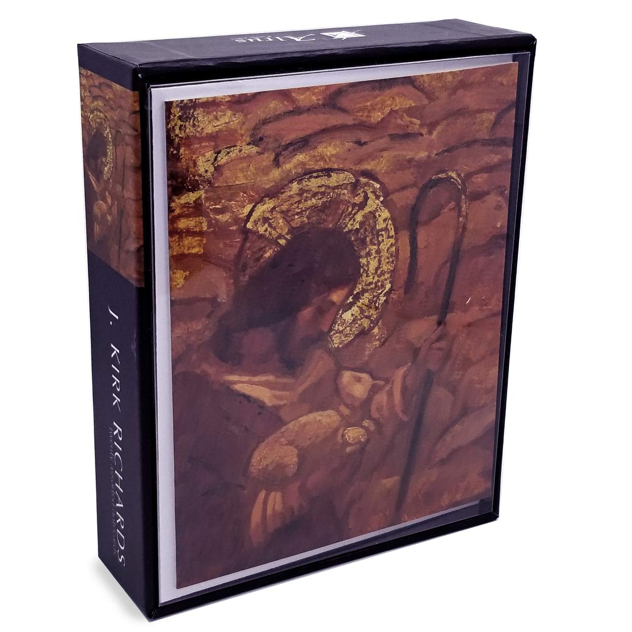 J. Kirk Richards Grußkarten mit 4 Motiven von J. Kirk Richards-21 Umschläge, 20 Stück