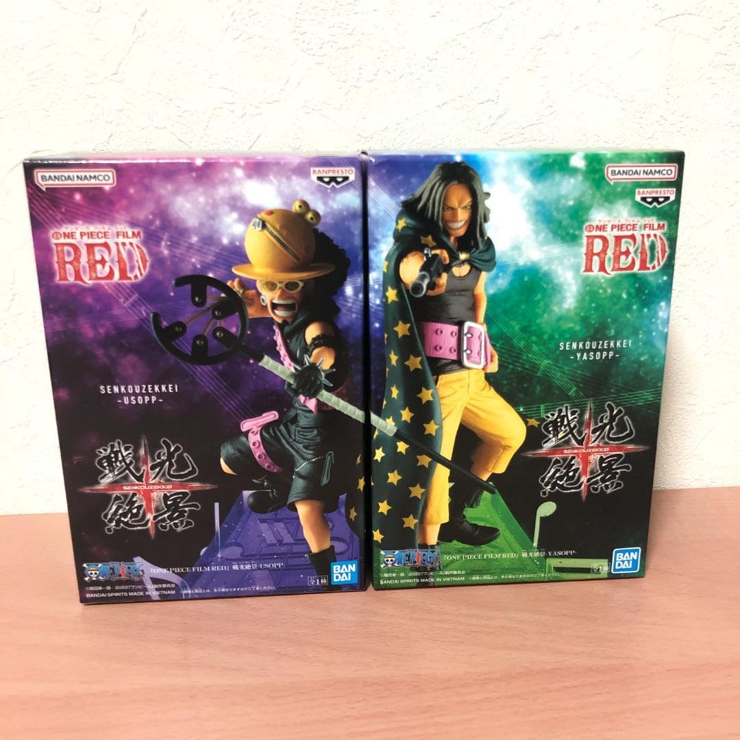 ワンピース　FILM RED フィギュア　戦光絶景　ウソップ　ヤソップ　20個 Amazon | ワンピース FILM RED 戦光絶景 ウソップ & ヤソップ