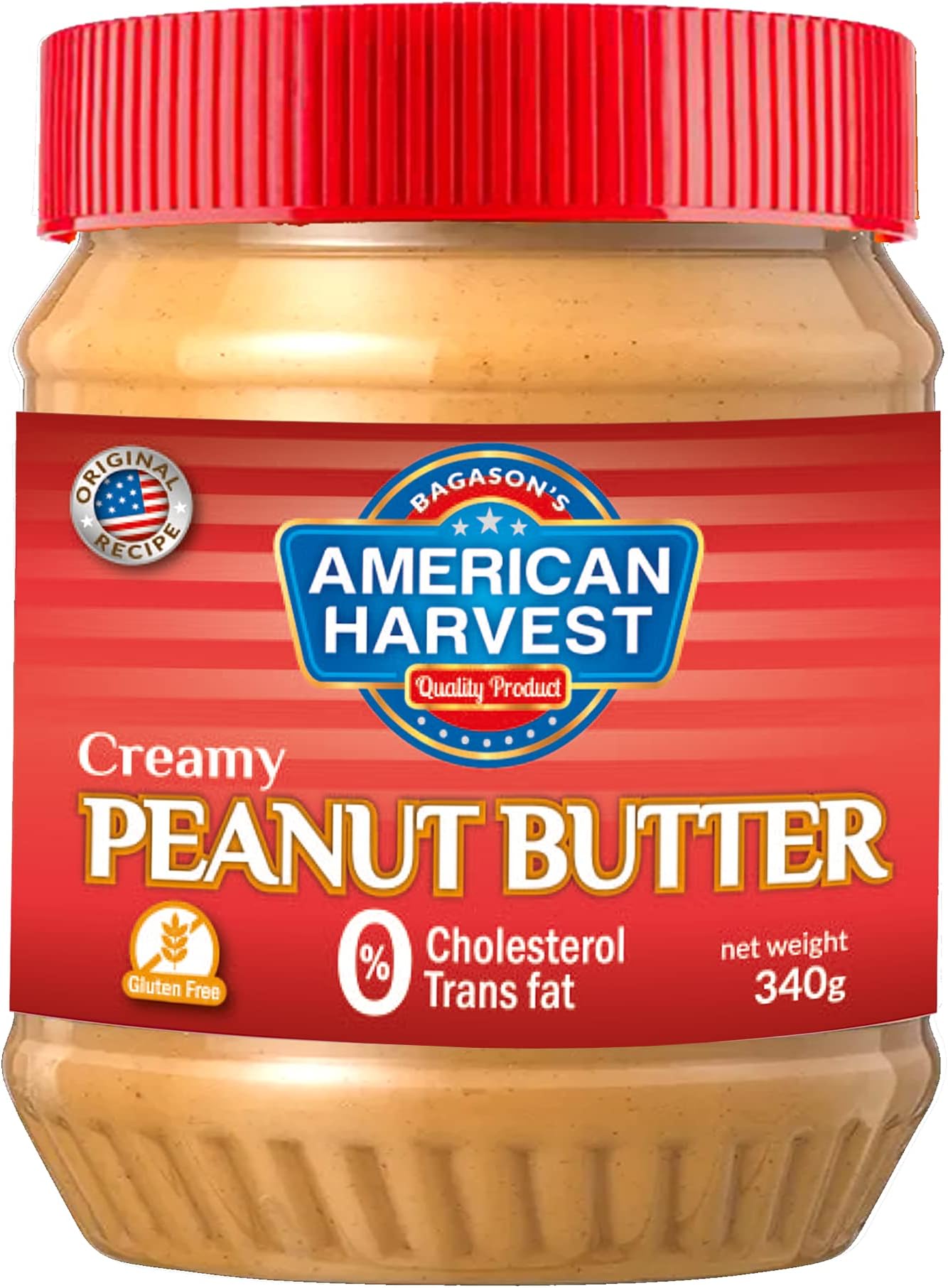 Peanut Butter Creamy, 340 Gm | Zero Trans Fat | Zero Cholesterol | Gluten Free