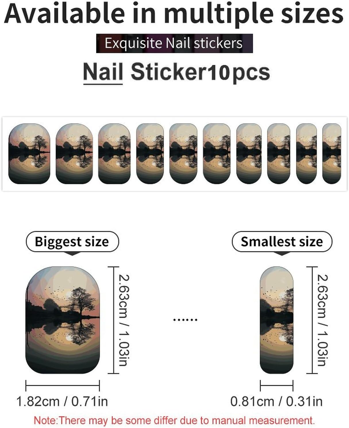 Nail Strips Bundle Full Wrap Long Lasting Nail Polish Strips Easy Application and Removal Salon Quality Self Adhesive Art Stickers for Women Gifts