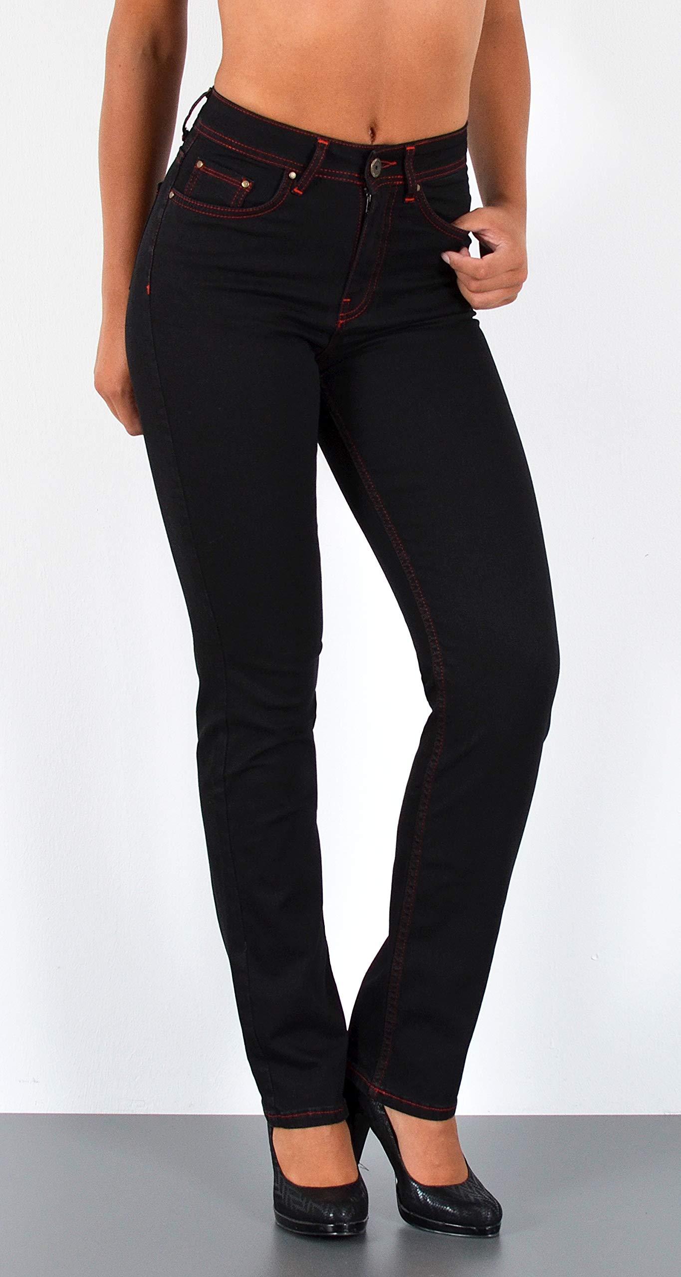 Jean Femme Dorit Jean Femme Taille Haute Femme Jean Jean Femme Taille Elastique Jeans Femme Straight Jeans Femme Taille Haute Femme Jean High-Waist Jean taille haute femme Jean grande taille G600