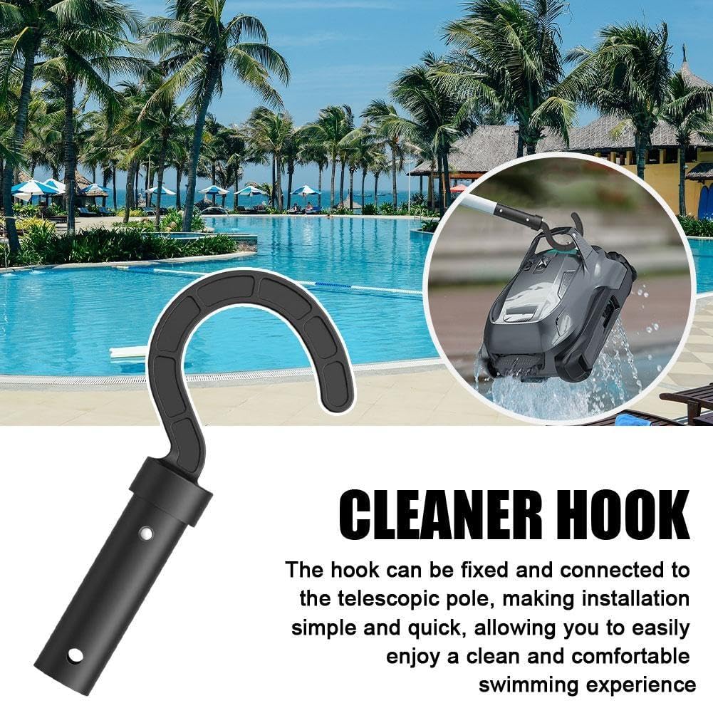 Générique Perche Télescopique Professionnelle Pour Piscine, Crochet De Sécurité Robuste En Aluminium Pour Piscine Avec Perche, Crochet De Sauvetage Spécial/équipement De Sauvetage Pour Yacht