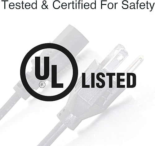 Miniatura 4 de Cable To Go de alimentación universal, calibre18, IEC320C13 a NEMA 5-15P, Negro