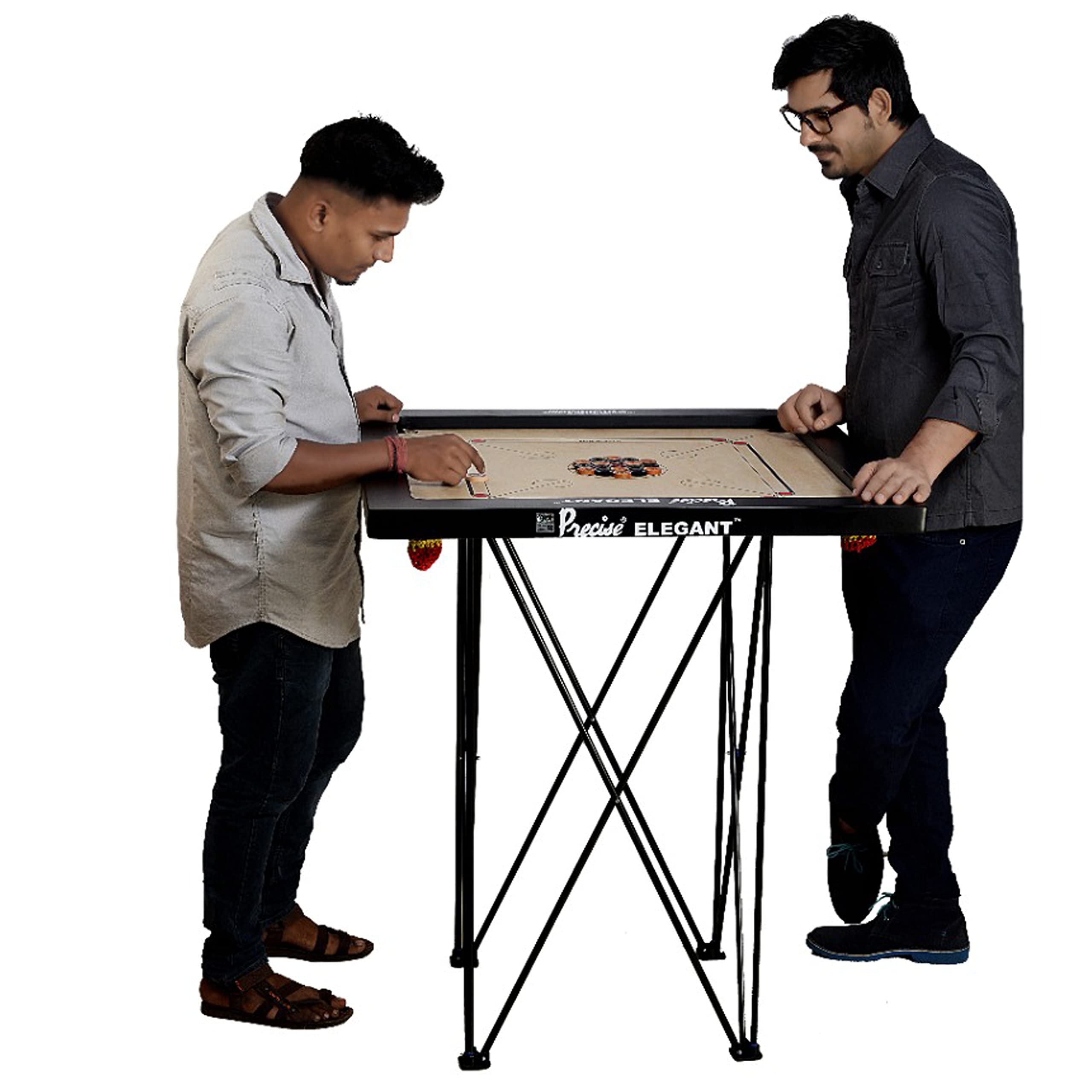 Precise Carrom – Pieghevole – Altezza 1 metro unico e speciale – produttore campione del mondo – senza tavola
