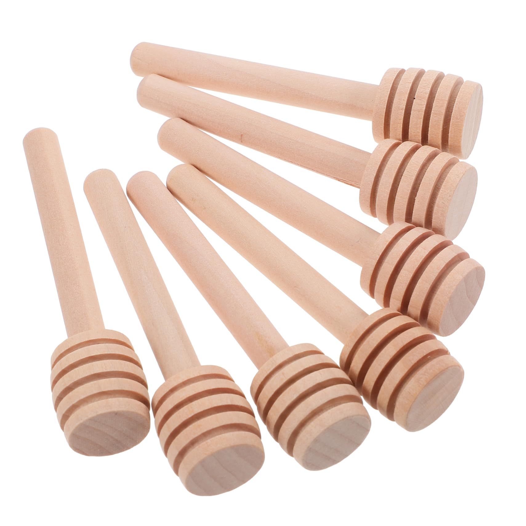 HOLIDYOYO Wooden 20 Pack Honey Mixing Stick for Coffee Tea Milk Stirring Kitchen Tool