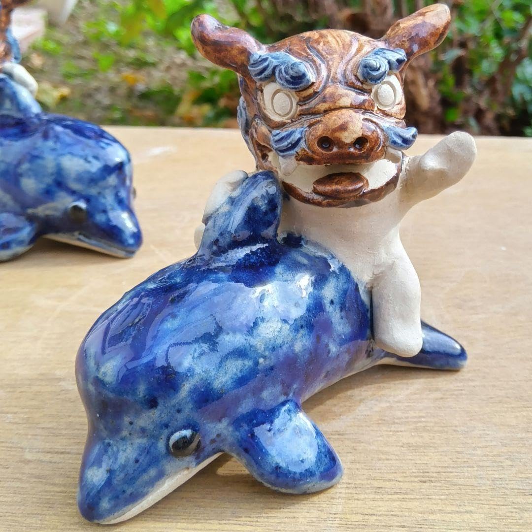 シーサー　イルカ　置物　陶器　沖縄 Amazon.co.jp: シーサー イルカ 置物 陶器 沖縄 : ホーム＆キッチン