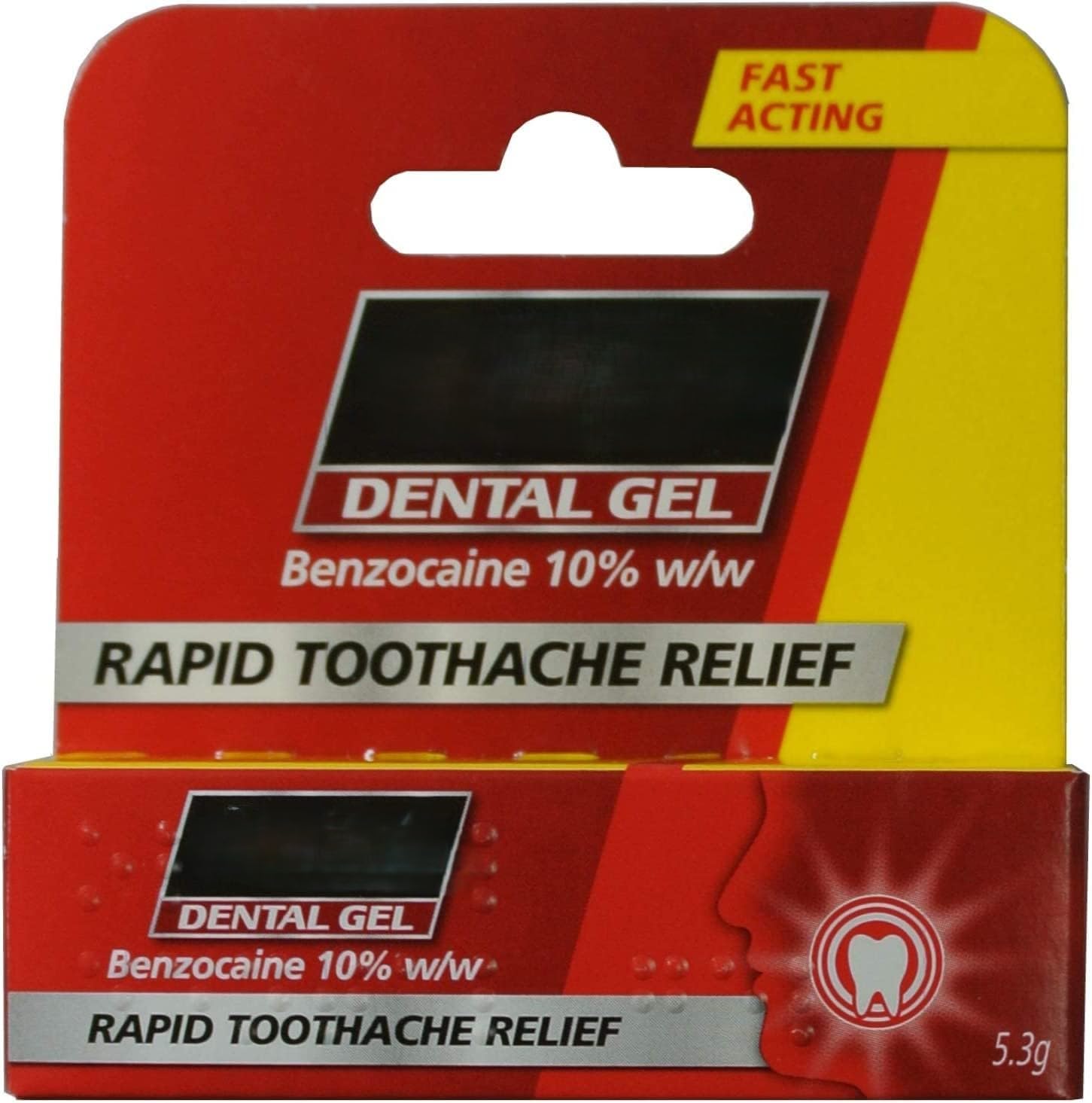 MM Orajel Mouth & Dental Gel - Fast-Acting Pain Relief for Toothache, Gum Pain, and Mouth Ulcers - Effective Oral Care Gel