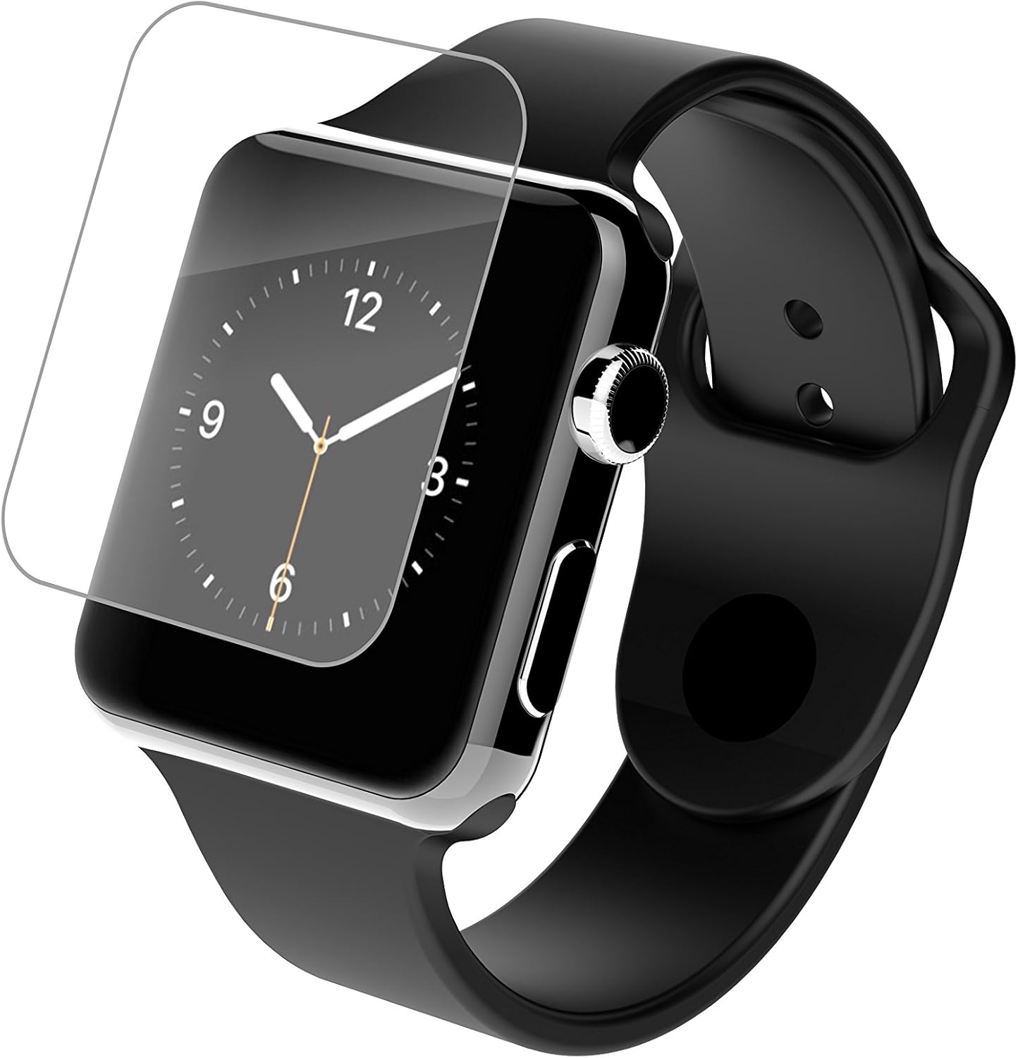 ZAGG InvisibleShield HD Screen Protection - HD Clarity + Premium Protection for Apple iWatch (42mm), Clear (A42HWS-F00)