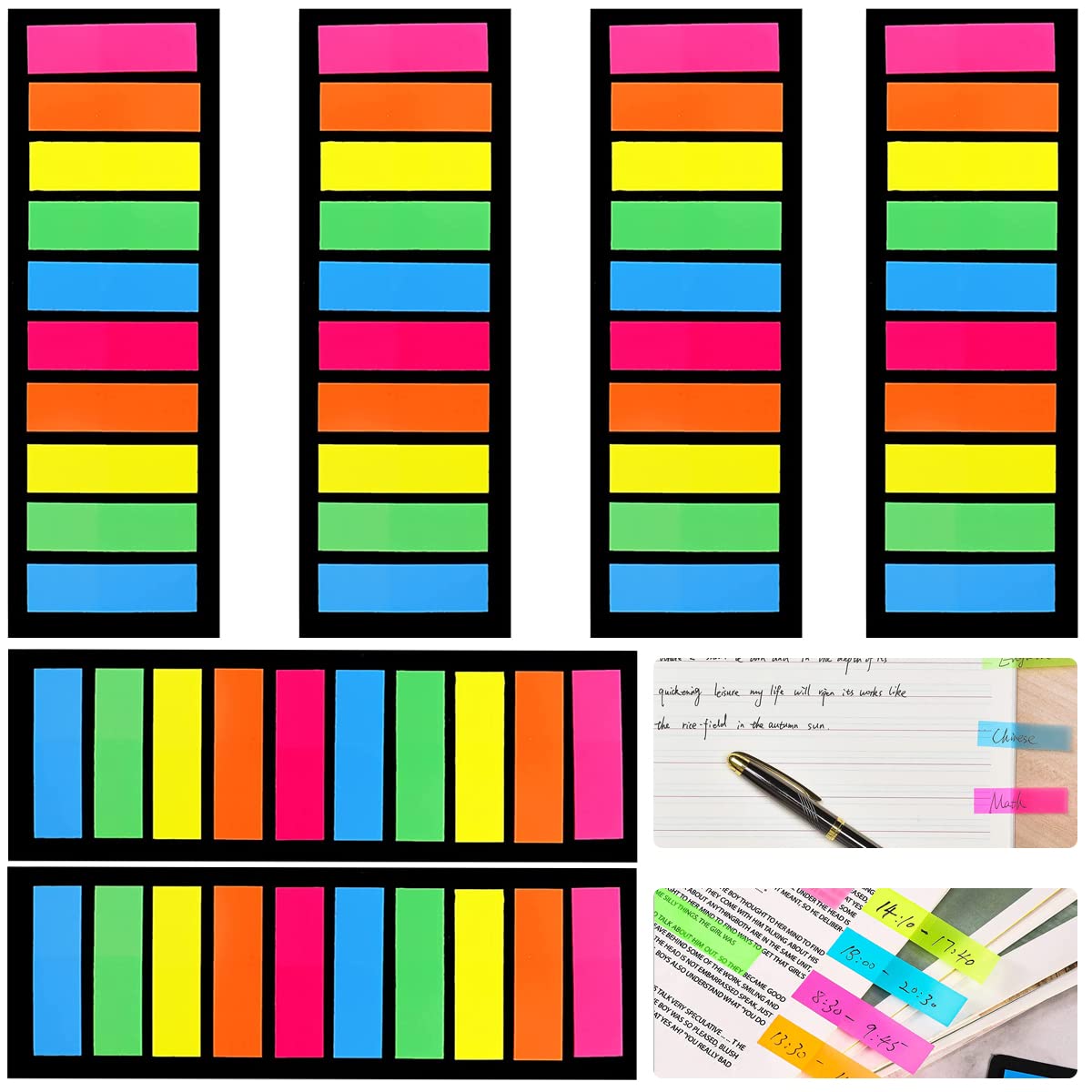 2 Pack File Index Tabs Sticky Labels Date Month Stickers Clear