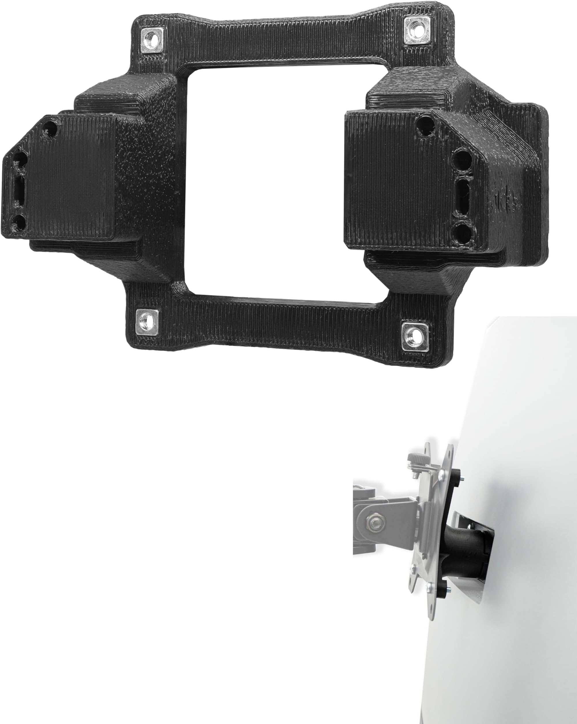 VESA Adapter Compatible with BenQ Monitor (EX3203R) - Includes Screw Set - 75 x 75 mm