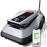 ECOVACS Goat G1-800 Mähroboter 800㎡ ohne Begrenzungskabel, vollautomatischer kartierender Rasenroboter, Ultra-Weitband+Vision+GPS-Positionierung, 16-Zonen-Management, intelligente Hindernisvermeidung G1-800G