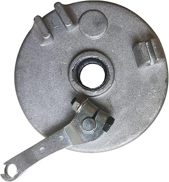 Drum Brake Pads Assembly Replacement for Wheel Brake Aluminum Cover for 15hp Wallemac Stump Grinder