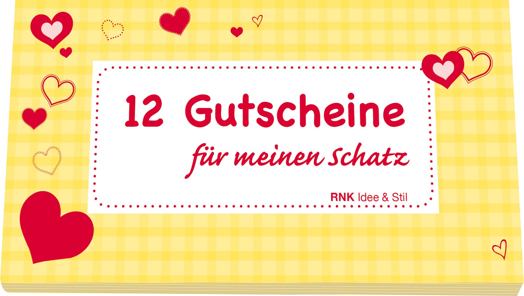 RNK 28722 Voucher Book for My Sweetheart