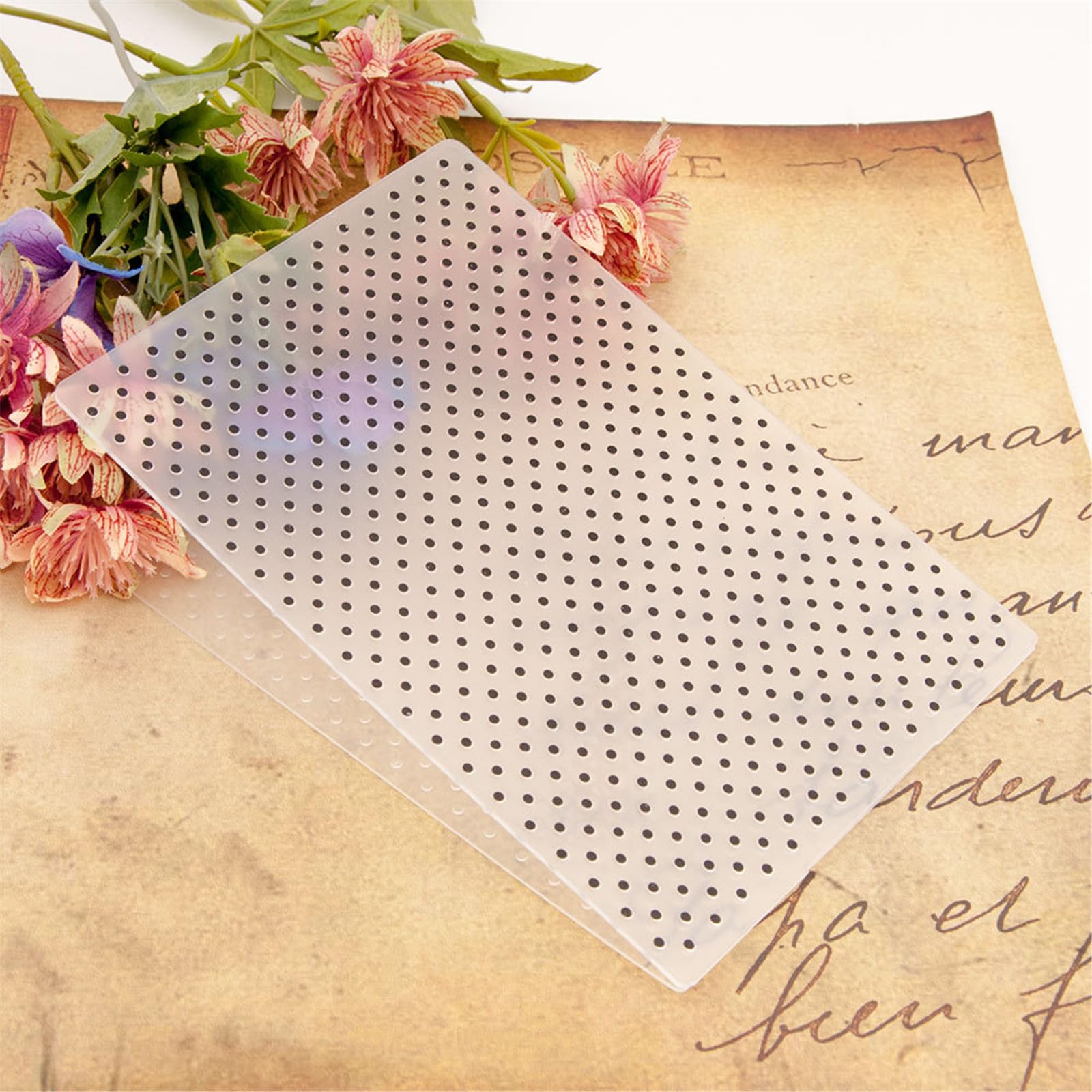 Arbuya Dandelion Plastic Embossing Folders For