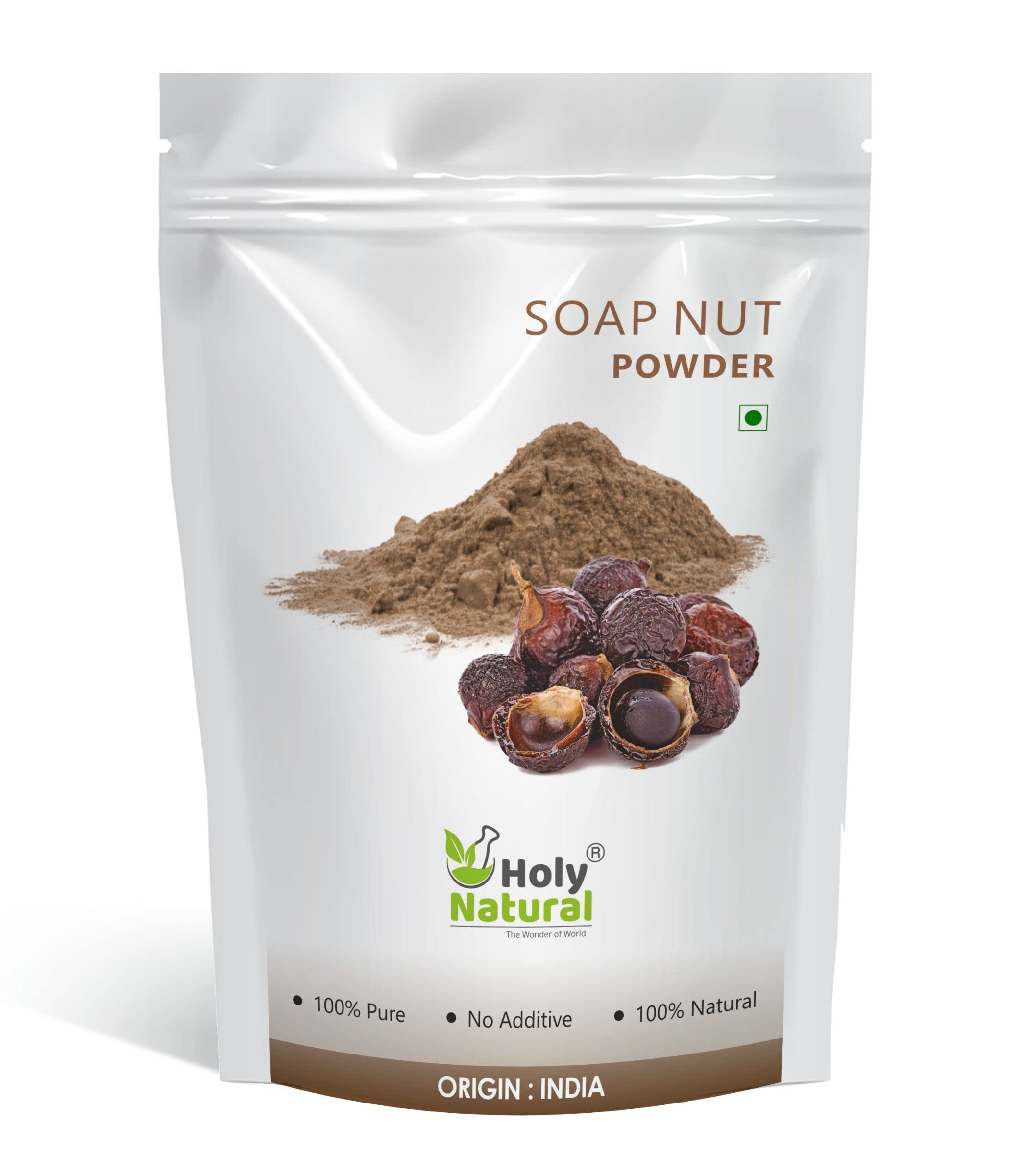 Holy Natural - The Wonder of World Soap Nut Powder (Areetha) by (200 GM)