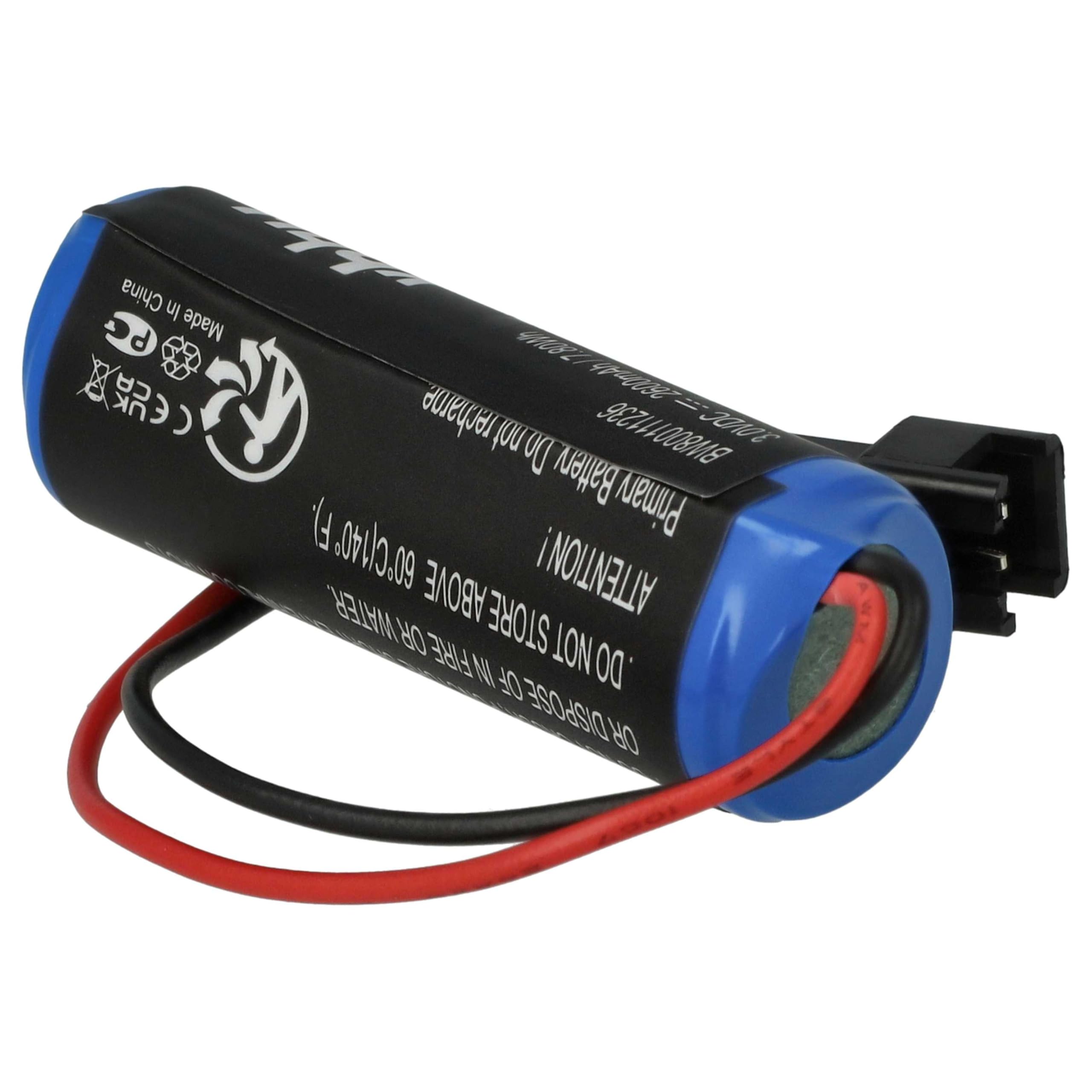 vhbw 5X Batterie Remplacement pour Sanyo CR8.L