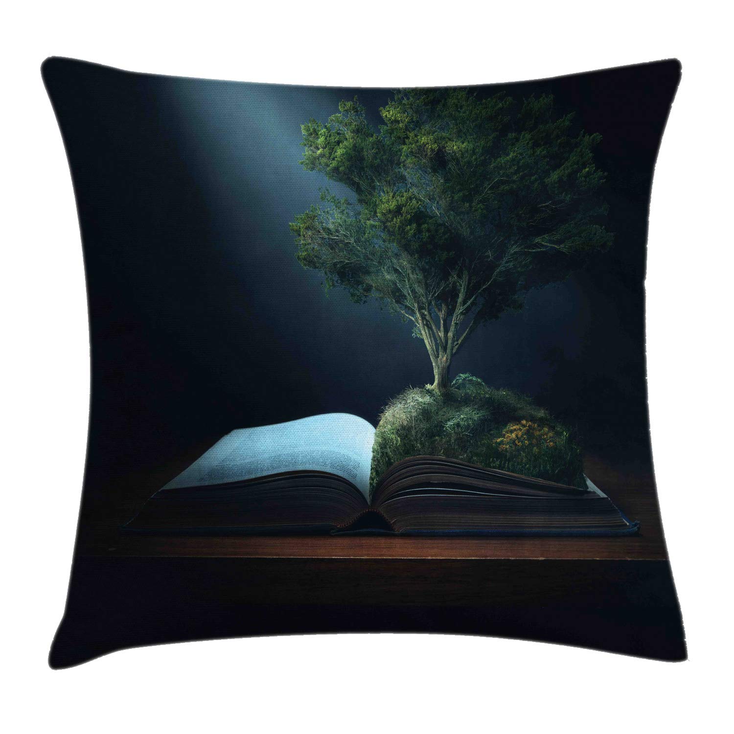 ABAKUHAUS africano Federe Cuscini Set di 2, Folcloristico, Stampa Digitale Fronte-retro con Accento Moderno, 60 x 60 cm, Marrone Arancione