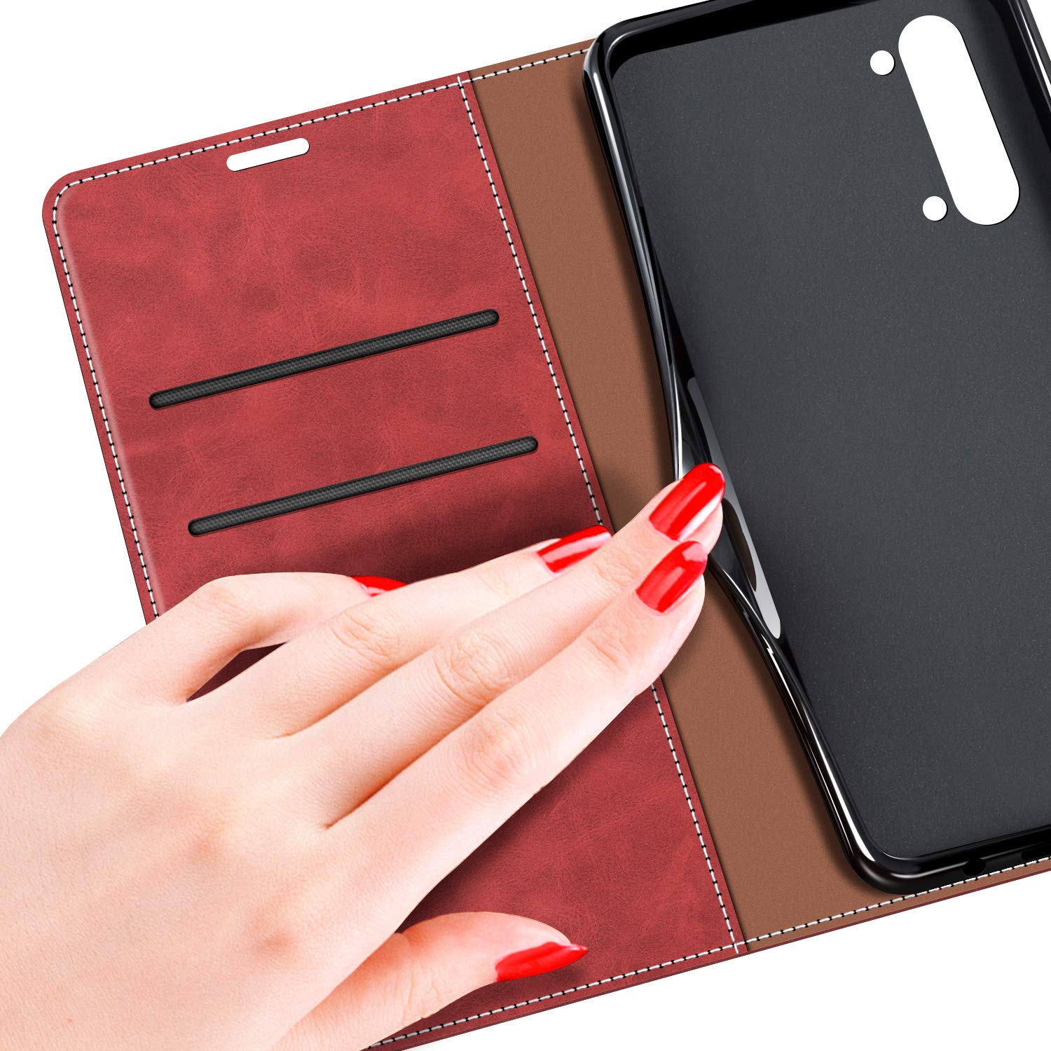 MOBESV Custodia per Oppo Find X2 Neo, Cover a Libro Magnetica Custodia in Pelle per Oppo Find X2 Neo, Elegante Blu