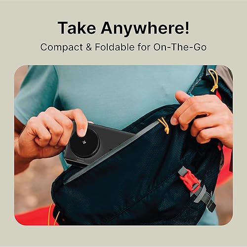 Miniatura 6 de Estación de carga inalámbrica magnética plegable 3 en 1, AllCharge Max de It's Just Smart, cargador de viaje para iPhone 15 14 13 12 11 Pro Max,