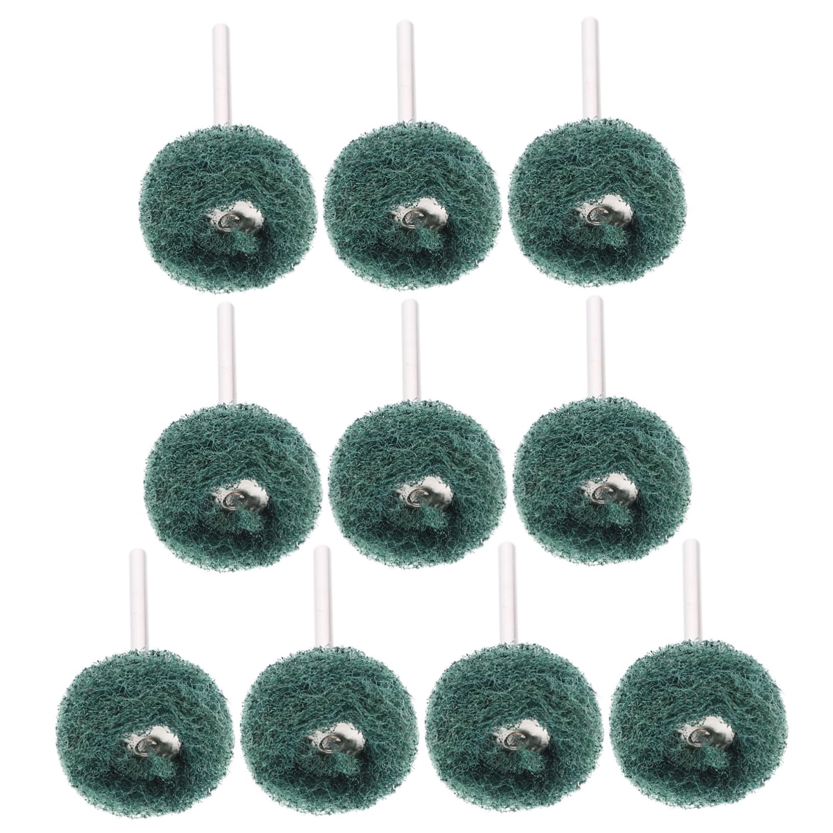 Cabilock 10-Piece Wheel Polishing Kit for Drill Wool Polishing Wheel Set for Drill