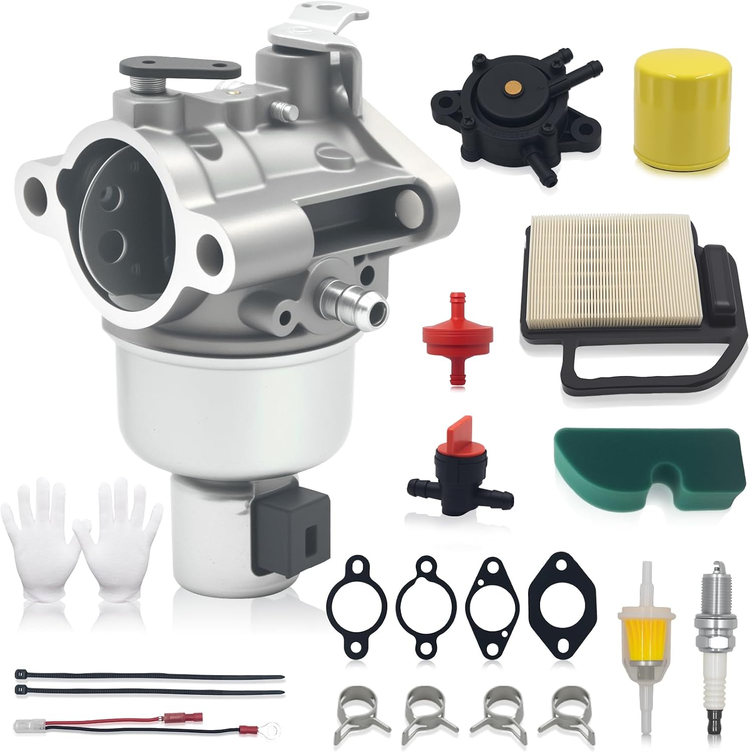 LT1040 LT1045 LTX1042 Carburetor Replacement for MTD Cub Cadet LTX1045 LTX-1045 LTX-1040 i1042 RZT42 LH4600H, 20 853 33 20 853 33-S Lawn Mower Tractor