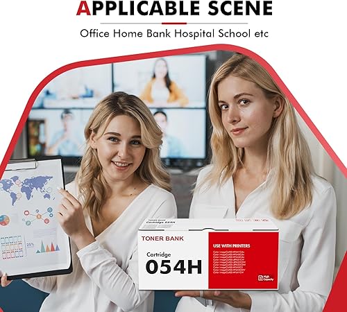 Miniatura 6 de Toner Bank 054H 054 Toner Cartridge Replacement for Canon 054H 054 Black CRG054H Color ImageCLASS MF644Cdw MF642Cdw LBP622Cdw MF641Cw MF644 MF642