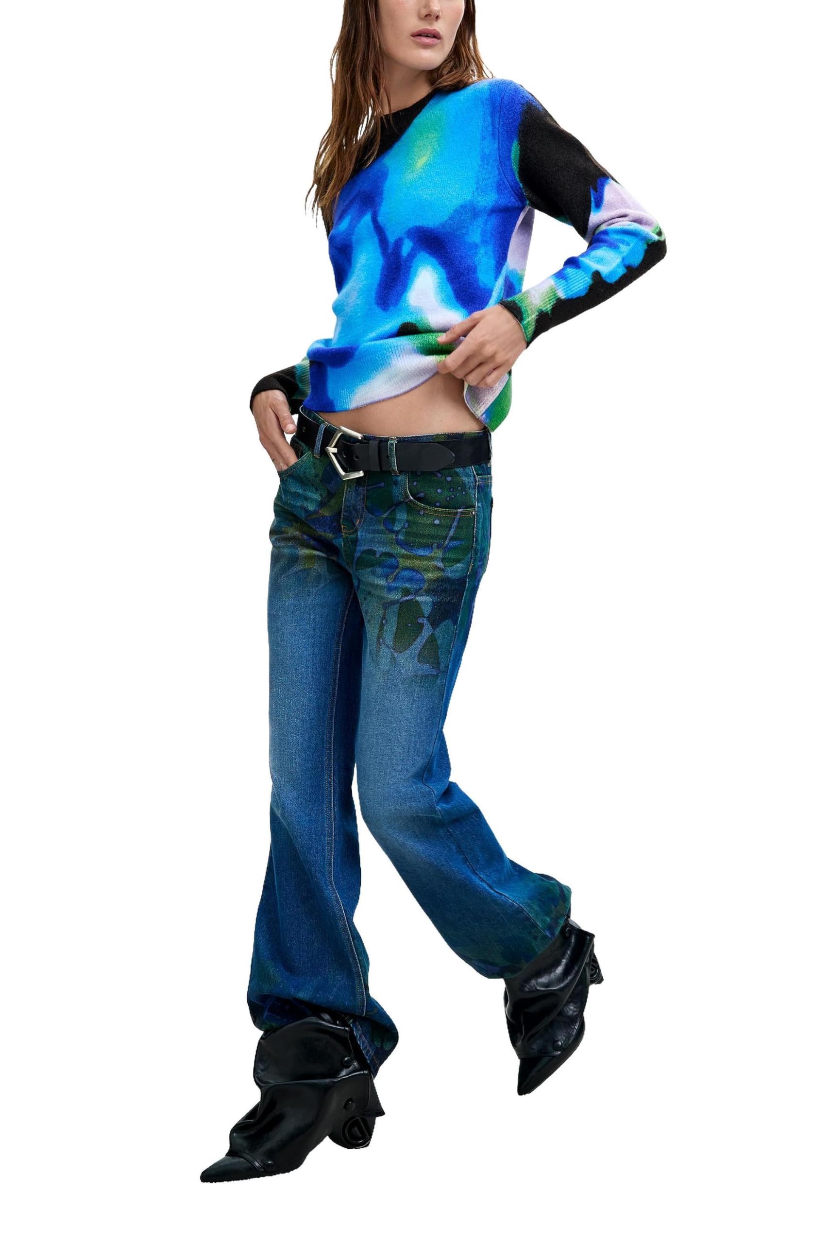 Desigual Bluza Kobiety Jers_clouds_lacroix