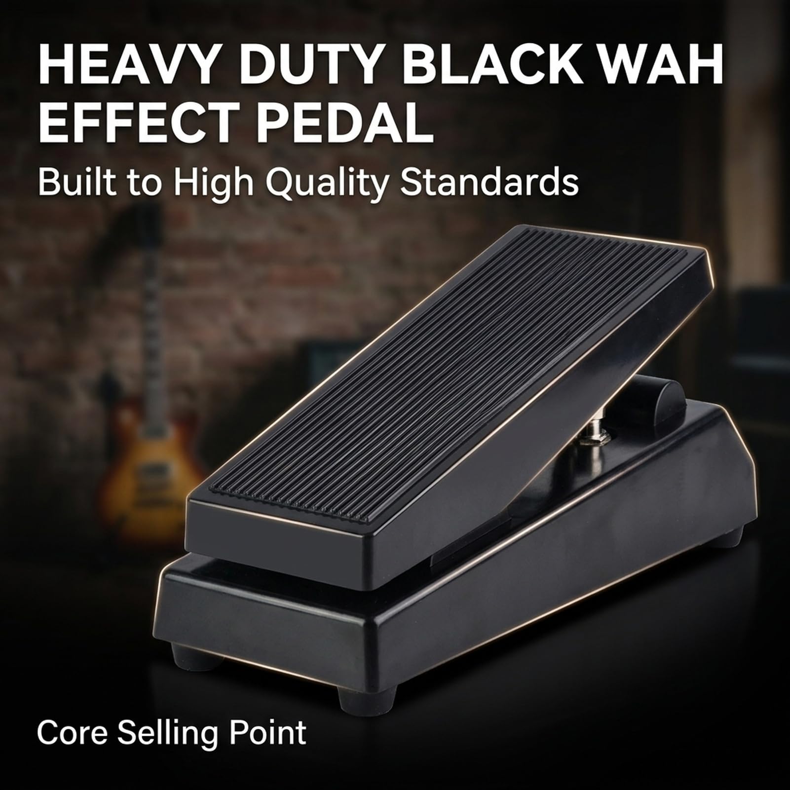 Classic Wah Wah Guitar Pedal, DF2210 Wah Effect Pedal per chitarristi