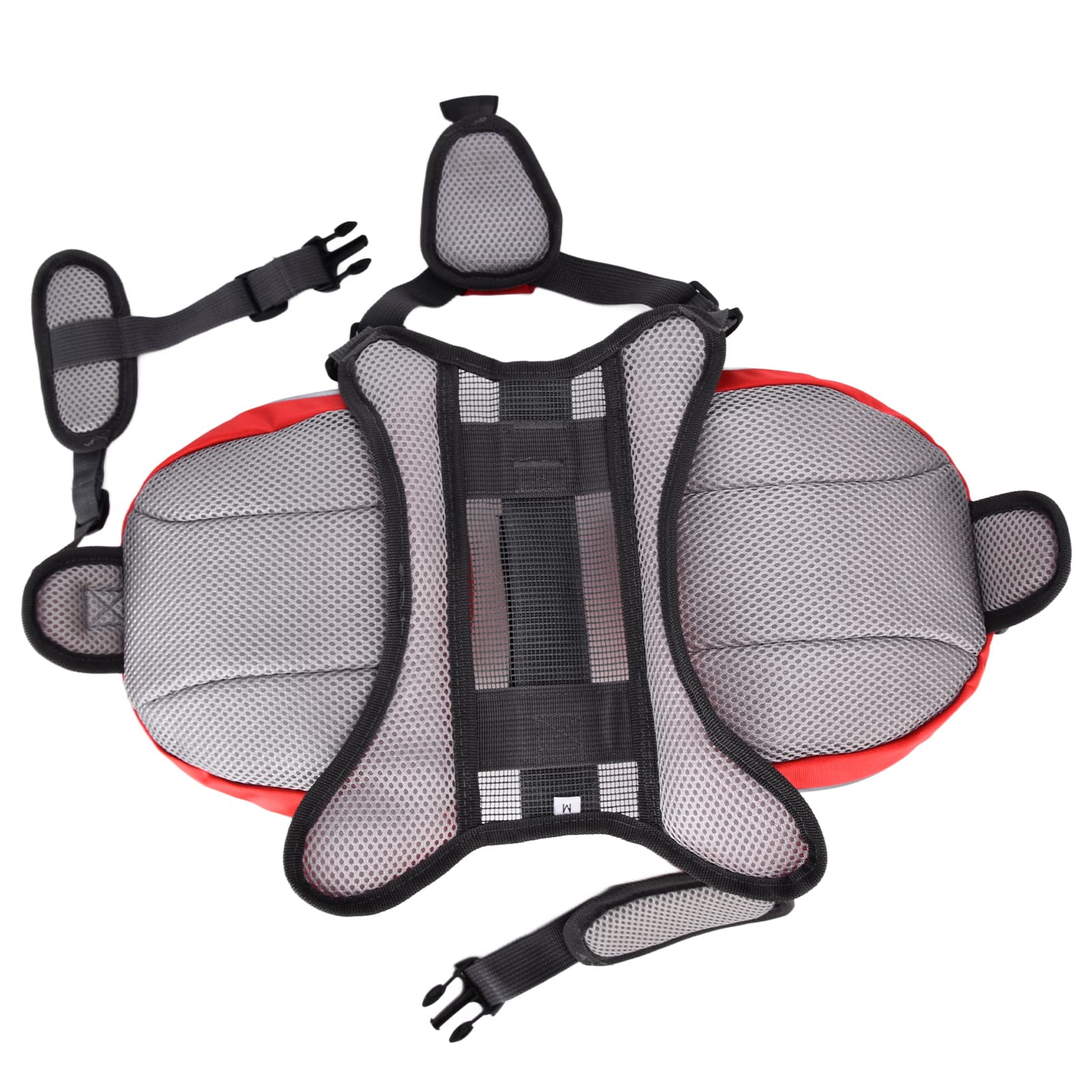 Sac à Dos de Randonnée pour Chien, Sac de Selle pour Chien, Sac à Dos Réglable avec Poches Latérales et Bandes Réfléchissantes pour Chiens de Petite, Moyenne et Grande Taille,