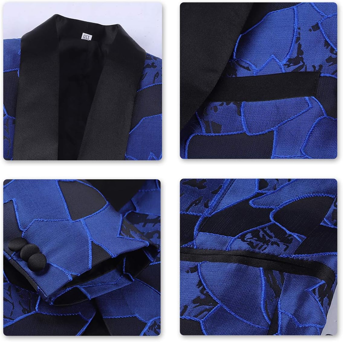 SWOTGdoby Boys Suits 3 Piece Slim Fit Kids Tuxedo Suits for Boys Formal Dress Blazer Jacket Pants Vest Wedding Party Prom - Image 6