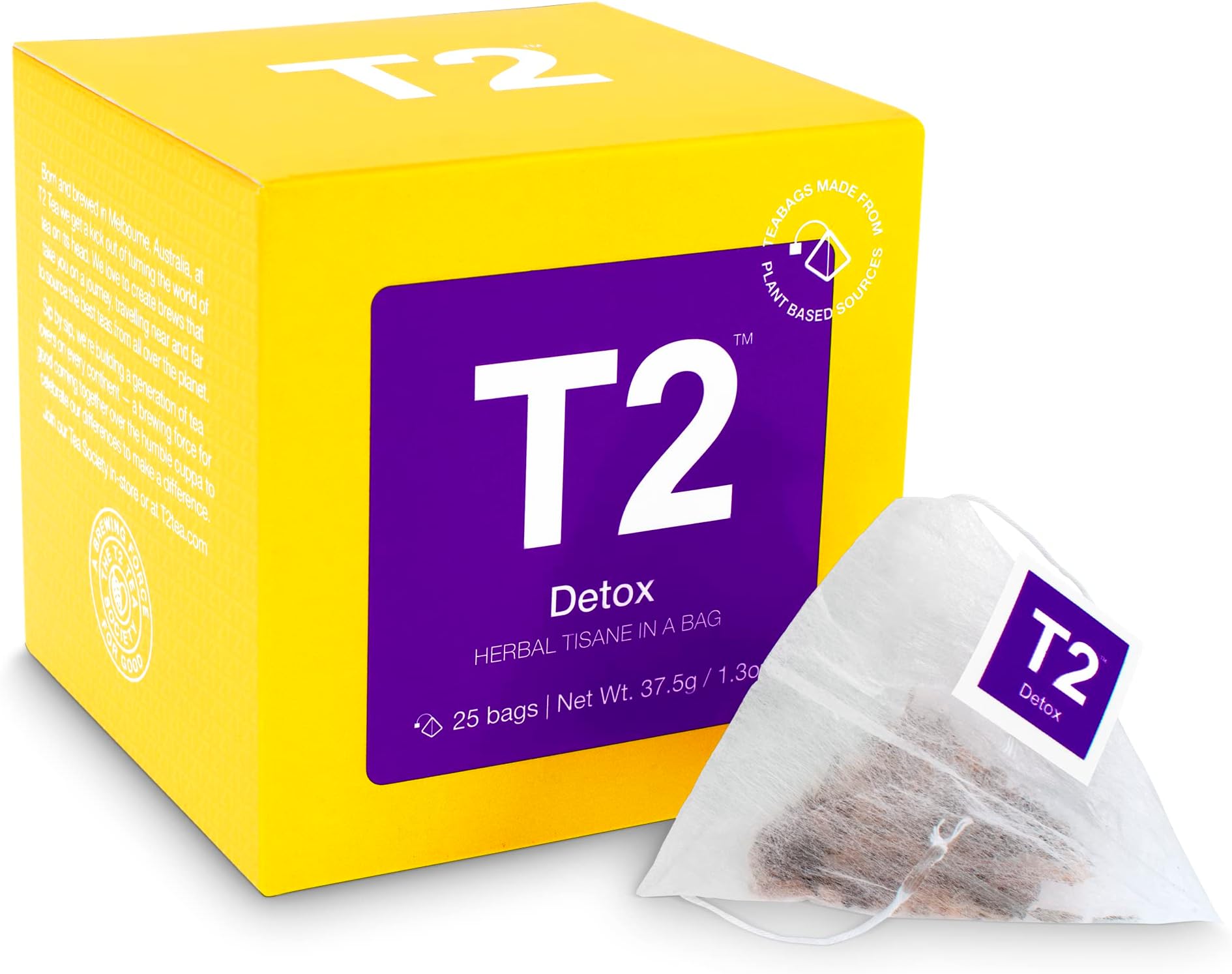 T2 Detox 25 Tea Bags - Rebalance & Cleanse Your System