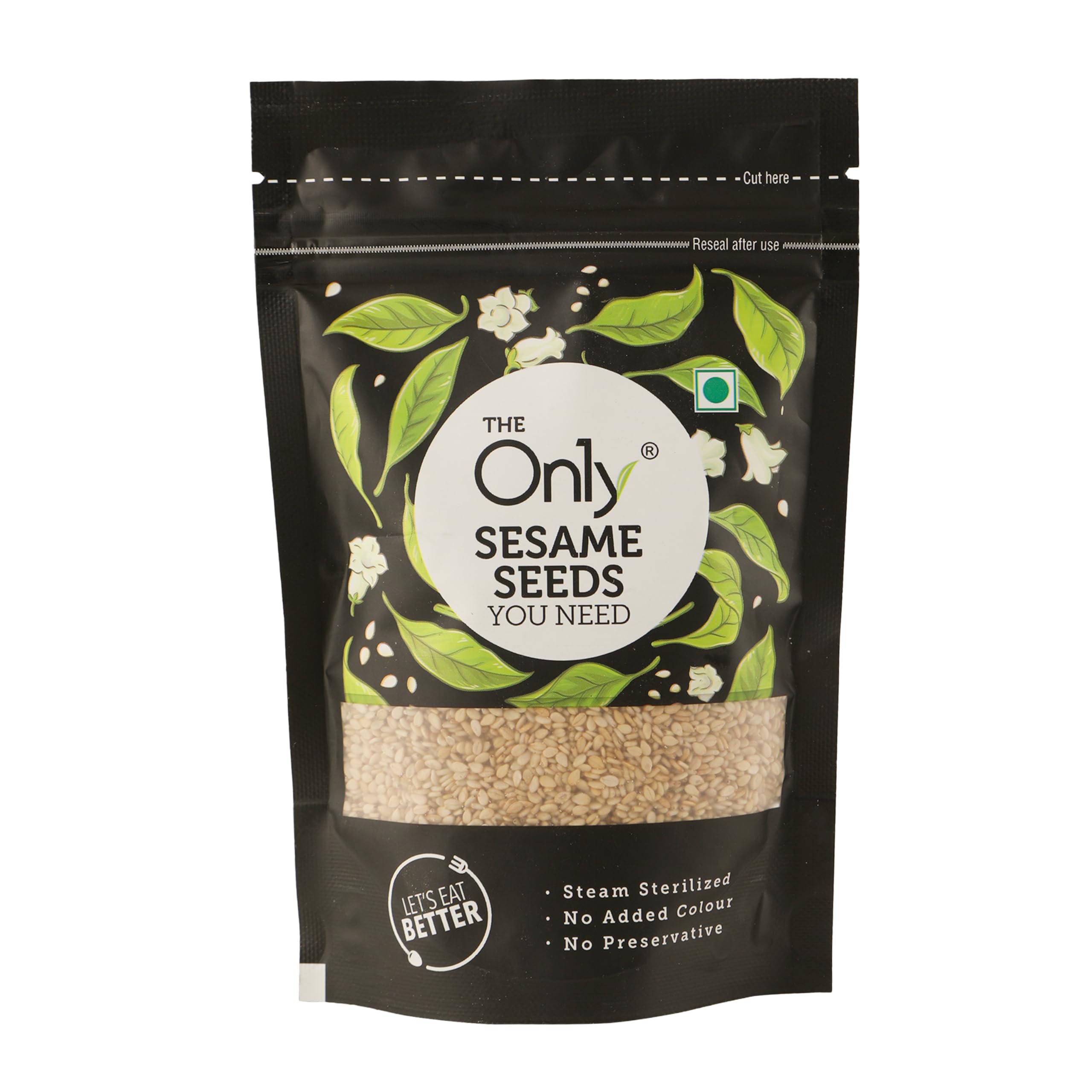 On1y Sesame Seeds, Til/Till, 100 g, Naturally Brown Til, No Artificial Ingredients, No Preservatives
