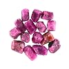 50 carats Raw Ruby Rough Gemstone, Natural Crystals, Energy Healing Stones, Wholesale Bulk Lot, Jewelry Making Stones Supply, Gift Stone, 10 to 15mm, 4 to 6pcs