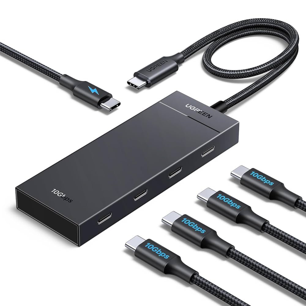 Amazon.com: UGREEN Powered 100W 10Gbps USB C Hub - 5 in 1