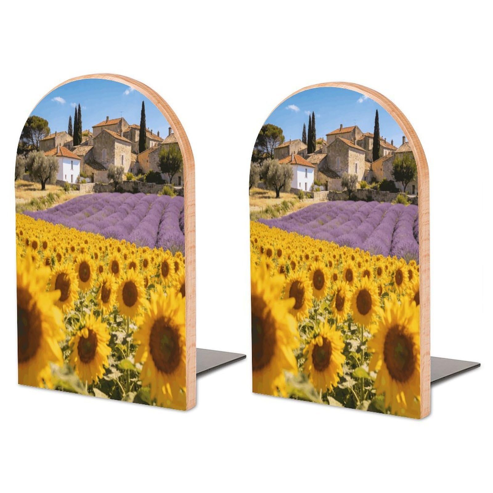 Sujetalibros de madera Luberon el regalo ideal para lectores que buscan decoración del hogar original