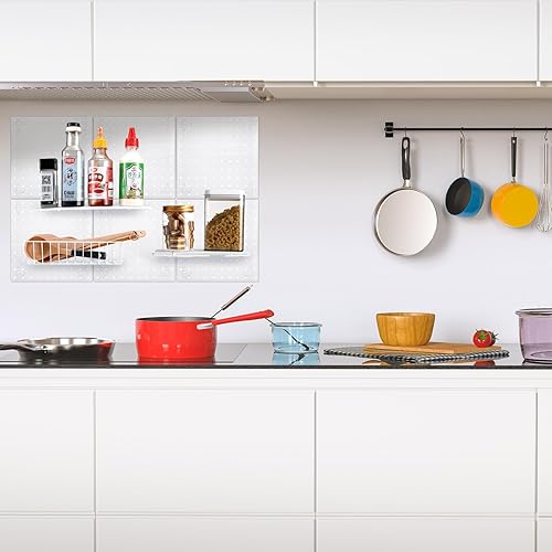 Miniatura 6 de 8 juegos de tableros de clavijas para montaje en pared, tablero de clavijas de plástico, organizador de pared para garaje, kit de panel de clavijas,