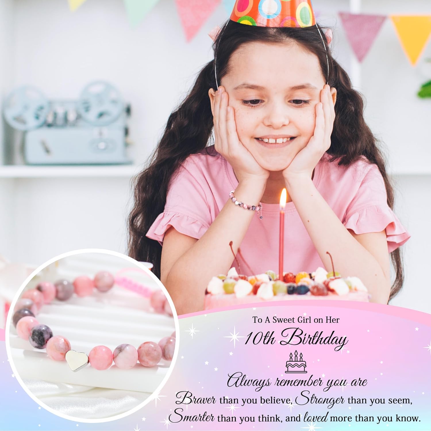 10 Year Old Girl Birthday Gifts for 10 Years Old Girl Gift 10th Birthday Gifts for Girls Trendy Stuff for Double Digits Tween Girls Teens Gift Ideas for Ten Year Olds Happy 10th Decoration Present - Image 5