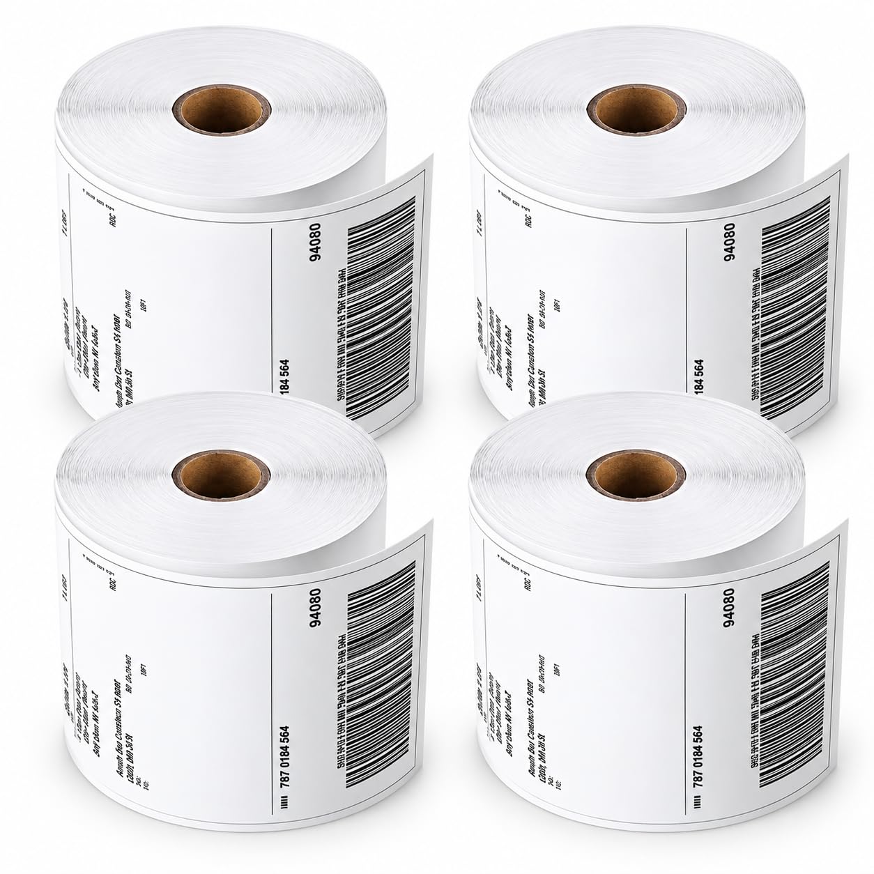 10 Rolls 4x6 Shipping Labels 100x150mm – Direct Thermal, Zebra Compatible