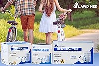 Vista 6 de AWD Medical Cinta de retención de vendaje Médico no tejido, agradable a la piel, cinta adhesiva para vendaje de heridas, cinta médica