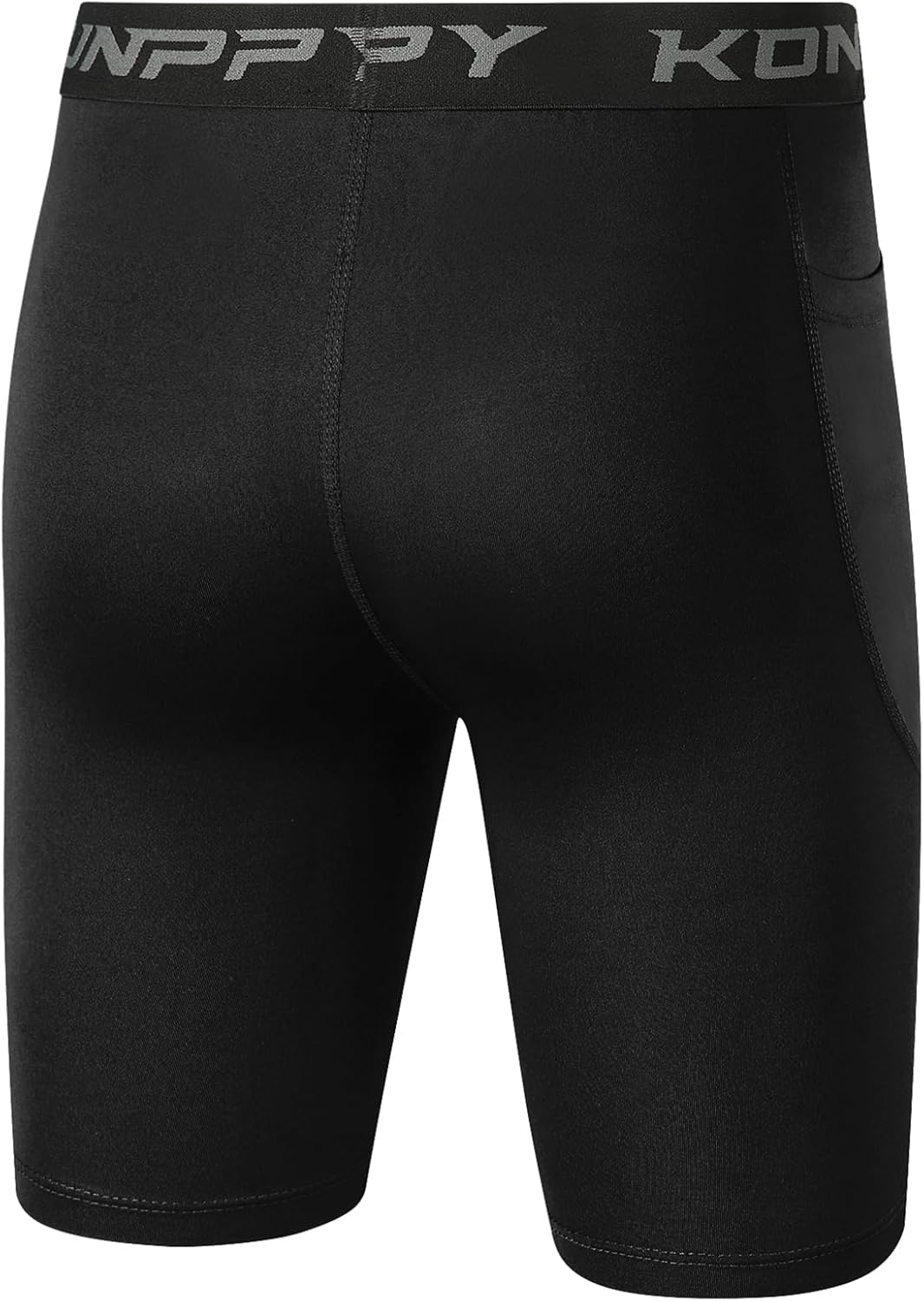 Boys Compression Shorts - Athletic Underwear for Basketball Spandex Shorts Sport Workout Base Layer Side Pocket - Image 4